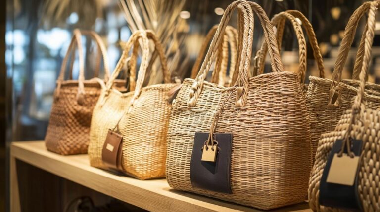 La versatilidad de los bolsos de mimbre y cuero en la moda actual